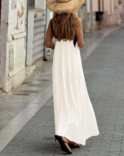 Celeste™ | Dress with Crossover Neckline