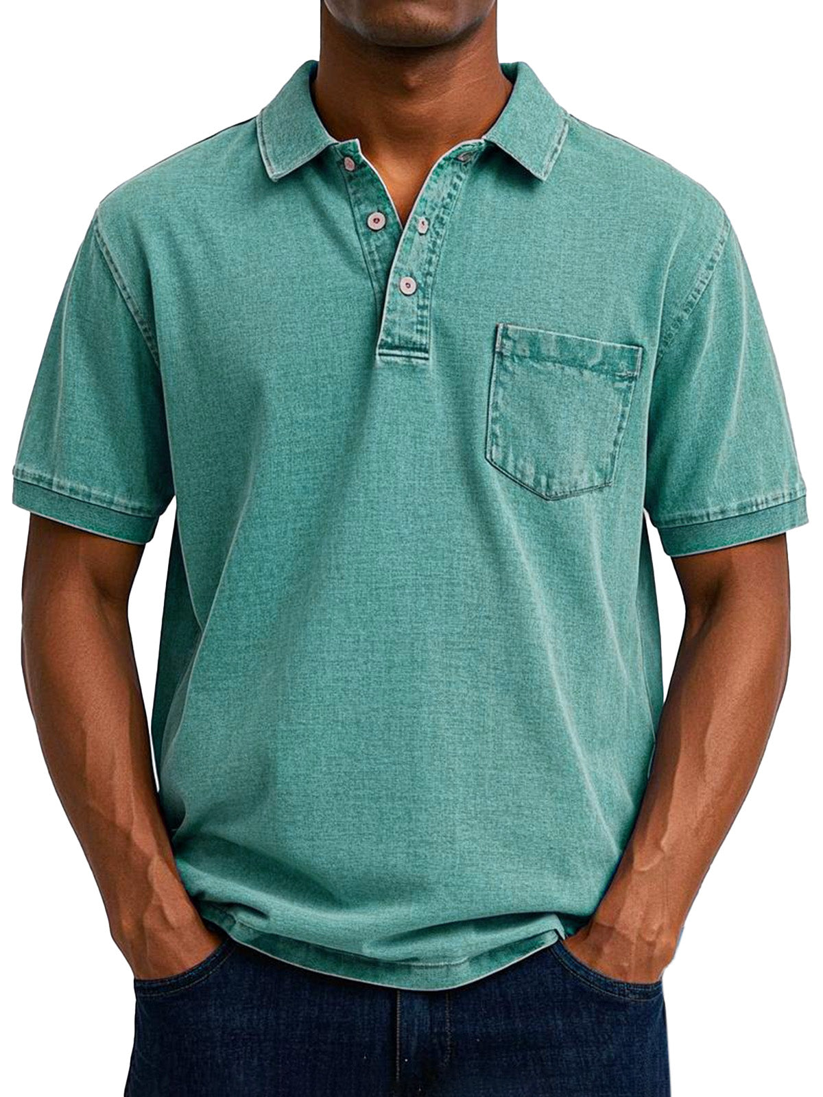 Maxime™ | Vintage casual polo shirt for men