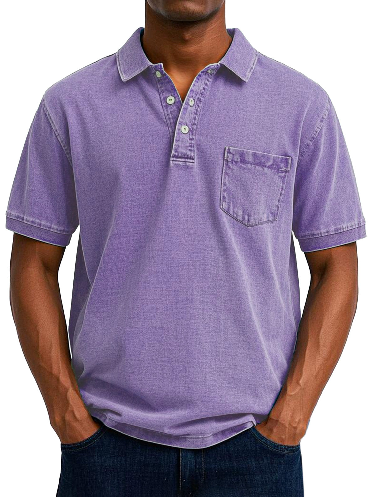 Maxime™ | Vintage casual polo shirt for men