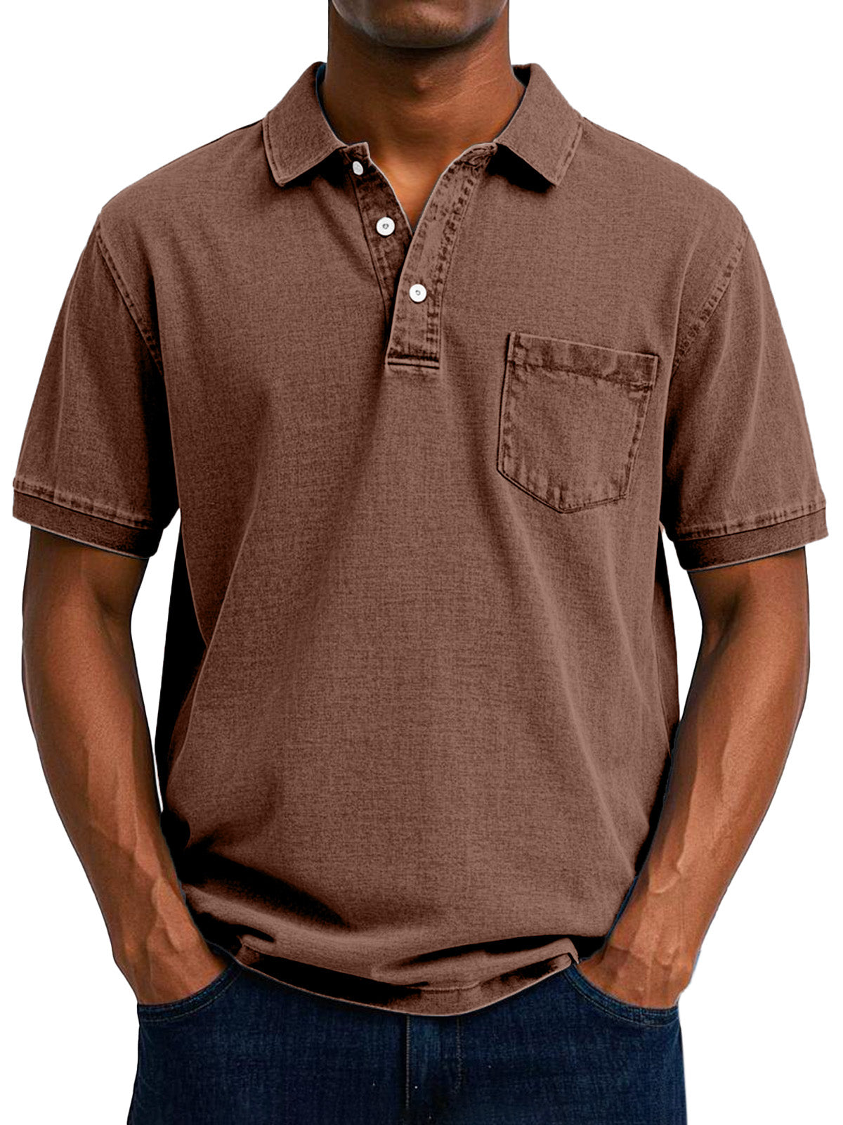 Maxime™ | Vintage casual polo shirt for men