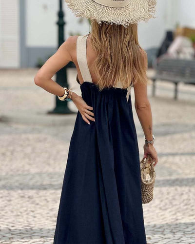 Celeste™ | Dress with Crossover Neckline