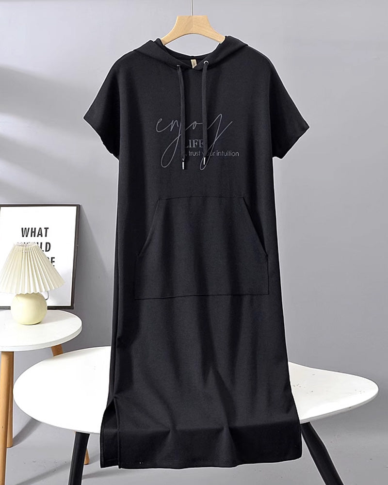 Elina™ | Relaxed Hoodie Dress