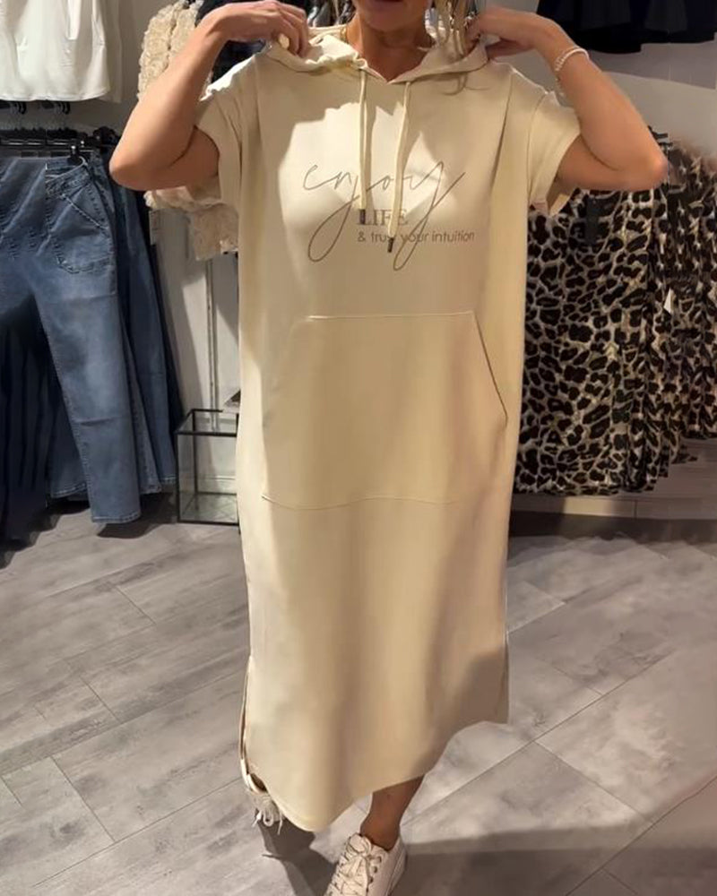 Elina™ | Relaxed Hoodie Dress