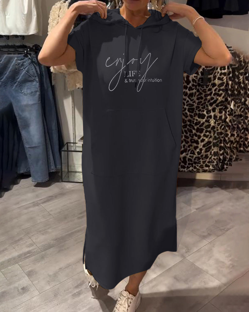 Elina™ | Relaxed Hoodie Dress