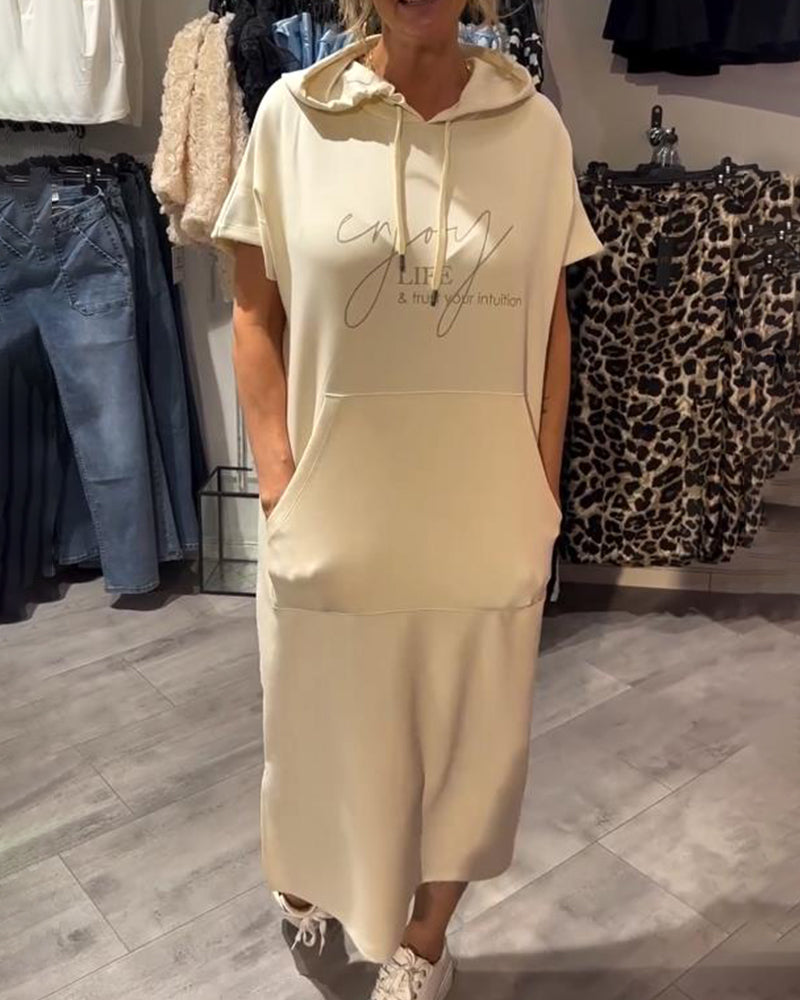 Elina™ | Relaxed Hoodie Dress