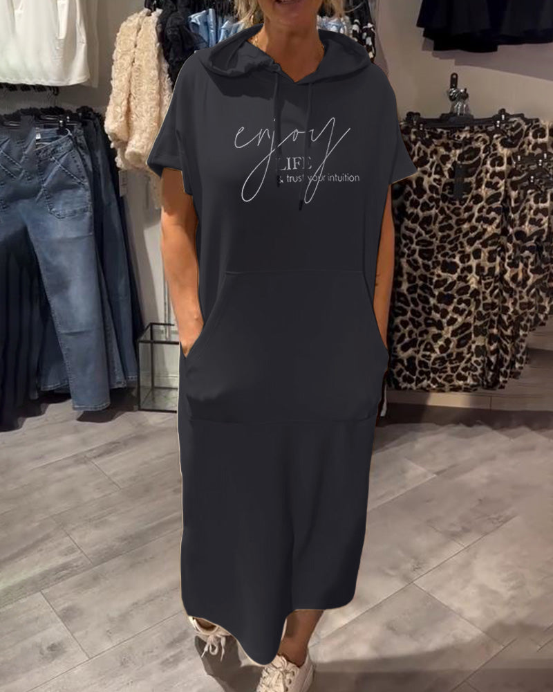 Elina™ | Relaxed Hoodie Dress