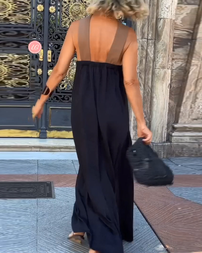 Celeste™ | Dress with Crossover Neckline