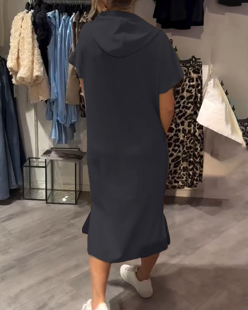 Elina™ | Relaxed Hoodie Dress