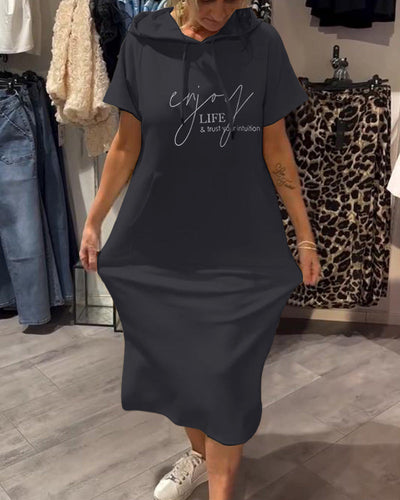 Elina™ | Relaxed Hoodie Dress