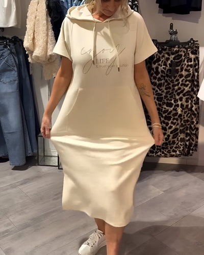 Elina™ | Relaxed Hoodie Dress