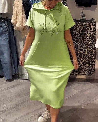 Elina™ | Relaxed Hoodie Dress
