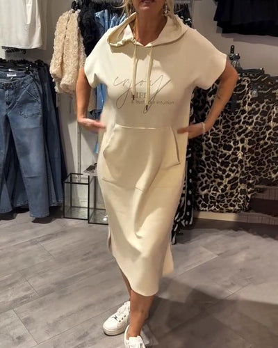 Elina™ | Relaxed Hoodie Dress