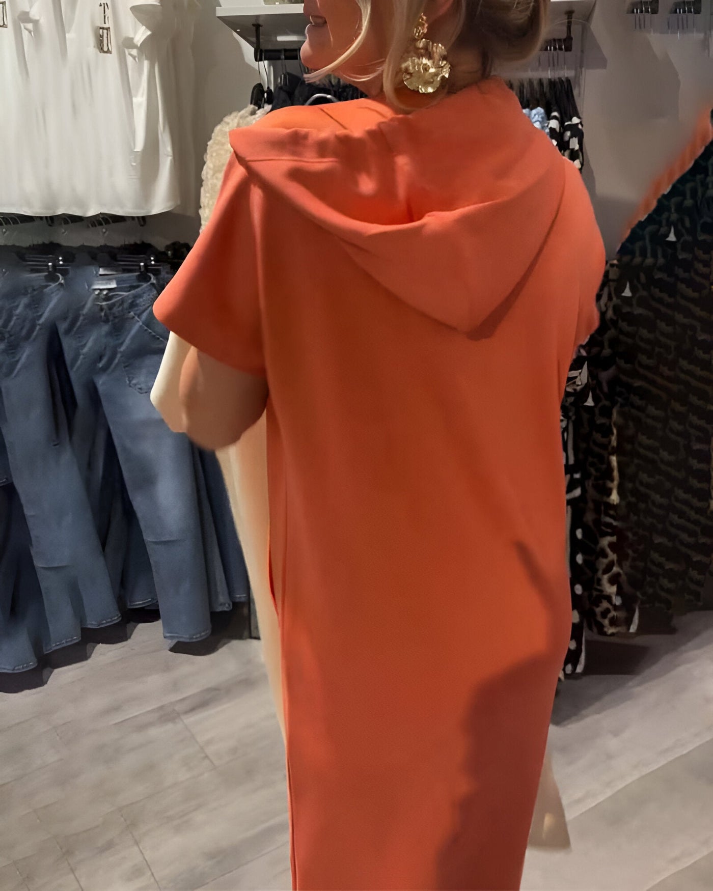 Elina™ | Relaxed Hoodie Dress