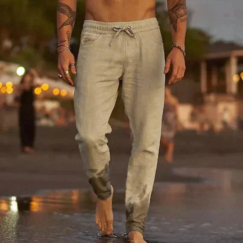 Luciano™ | Linen Beach Trousers