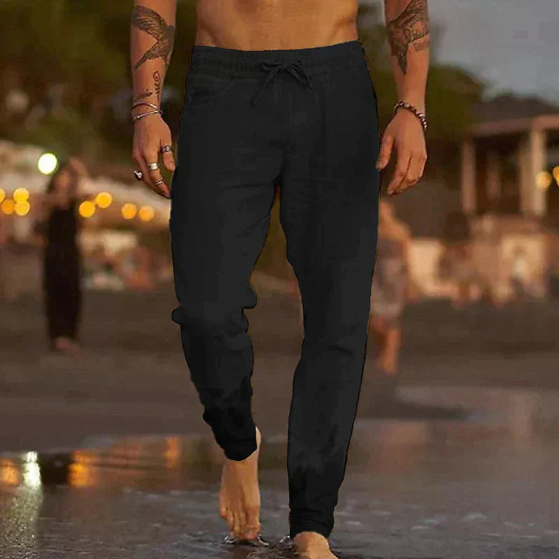 Luciano™ | Linen Beach Trousers