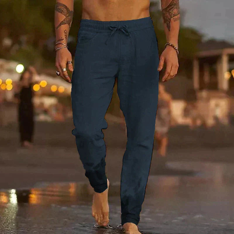 Luciano™ | Linen Beach Trousers