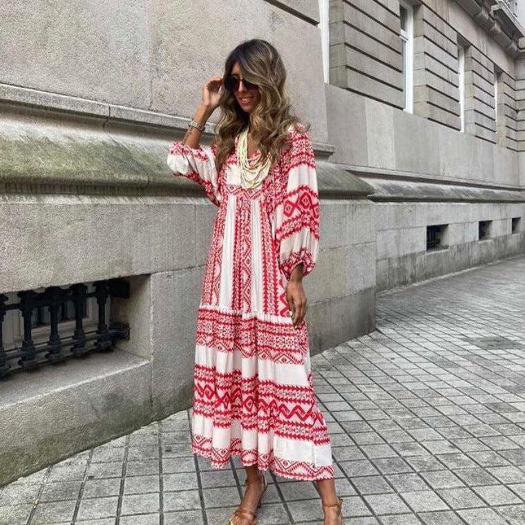 Lyra™ | Bohemian Maxi Dress