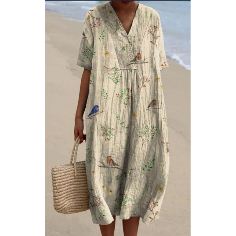 Odette™ | Vintage Floral Dress – Limited Edition