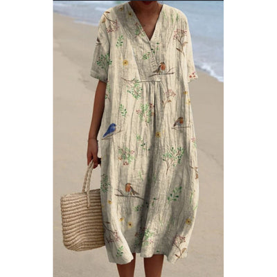 Odette™ | Vintage Floral Dress – Limited Edition