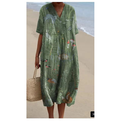 Odette™ | Vintage Floral Dress – Limited Edition