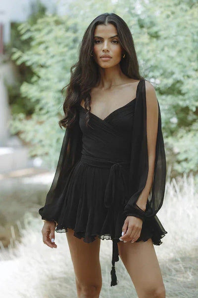 Elodie™ | Romantic Balloon-Sleeve Dress