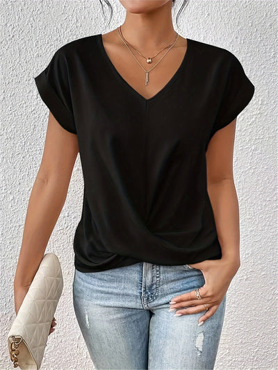 Arlena™ | Casual Sweetheart Neckline Tee (Buy 1, Get 1 Free)