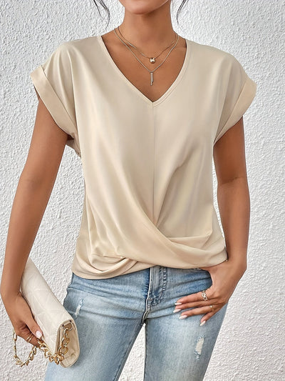 Arlena™ | Casual Sweetheart Neckline Tee (Buy 1, Get 1 Free)