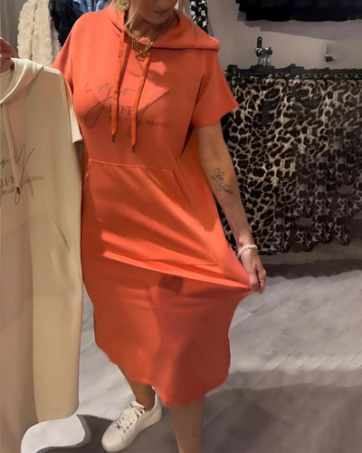 Elina™ | Relaxed Hoodie Dress