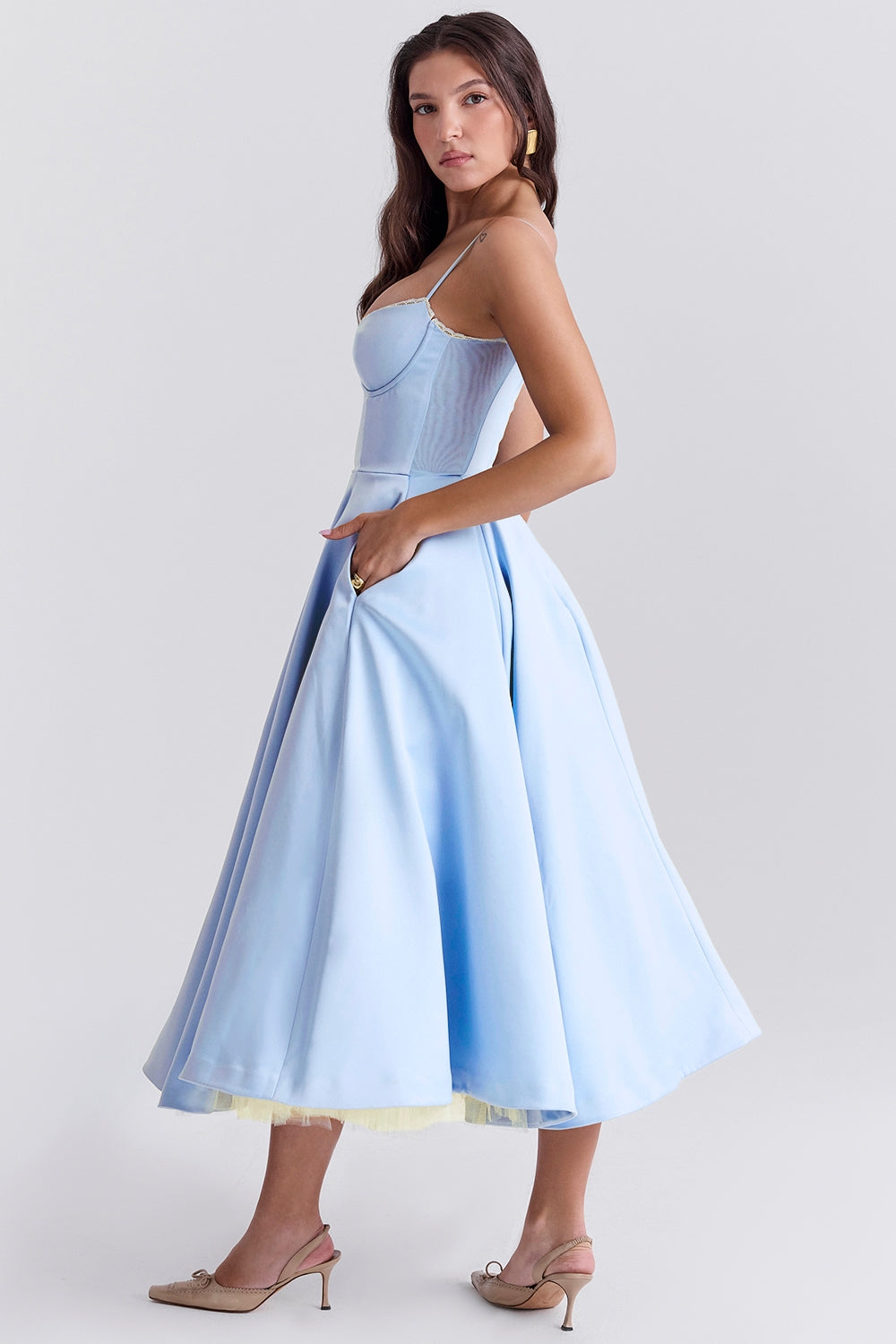 Noémie™ | Tulle Midi Dress