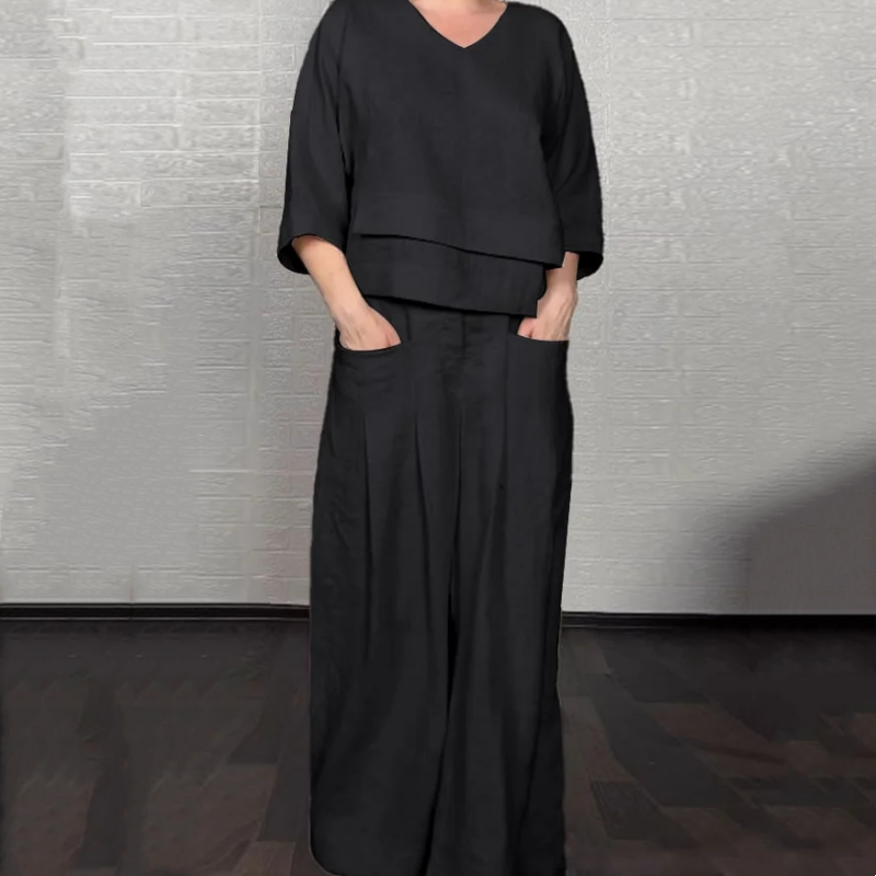 Renata™ | 2-Piece Set with Relaxed Fit & Minimal Everyday Style