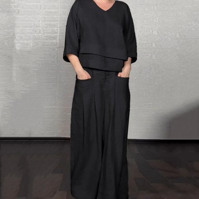 Renata™ | 2-Piece Set with Relaxed Fit & Minimal Everyday Style