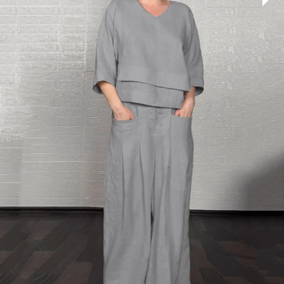 Renata™ | 2-Piece Set with Relaxed Fit & Minimal Everyday Style